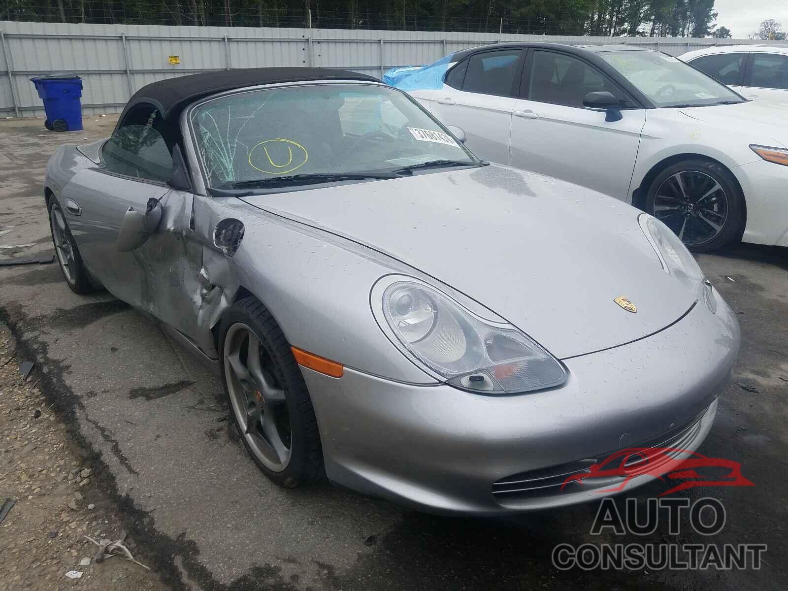 PORSCHE BOXSTER 2004 - WP0CB29844U661587