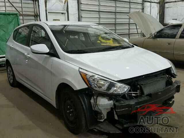 HYUNDAI ACCENT 2017 - KMHCT5AE1HU301212