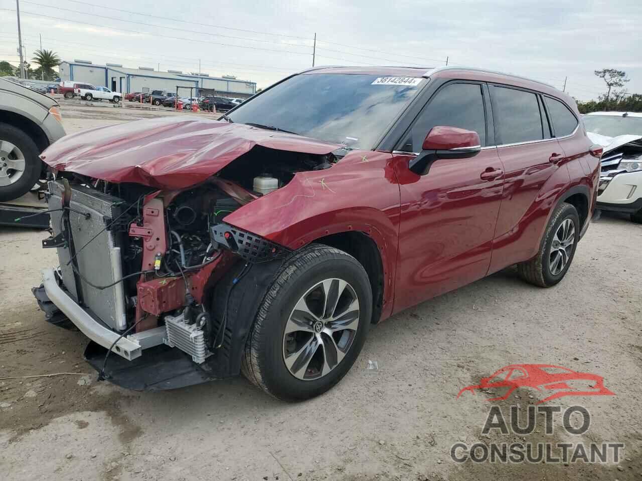 TOYOTA HIGHLANDER 2022 - 5TDGZRAH2NS130685