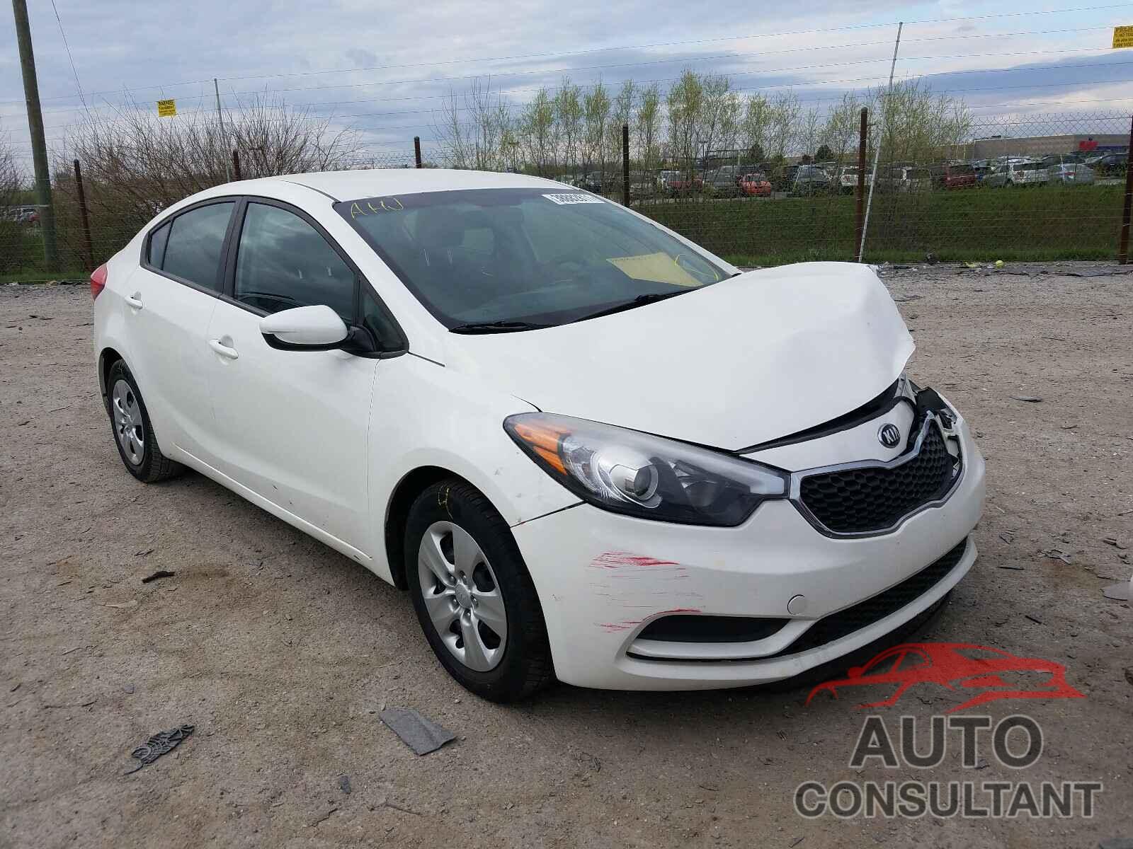 KIA FORTE 2016 - KNAFK4A67G5602788