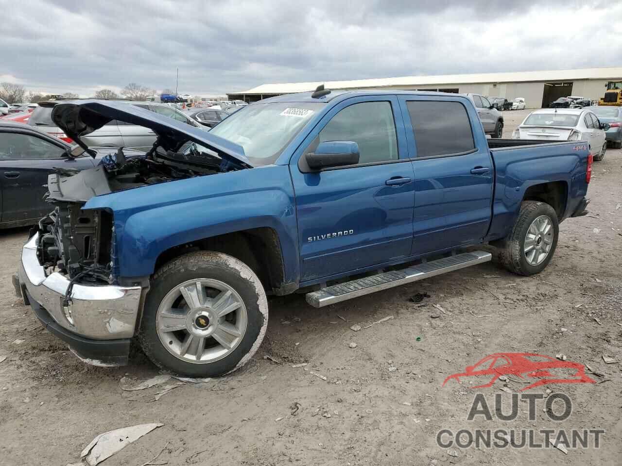 CHEVROLET SILVERADO 2018 - 3GCUKREC2JG368227