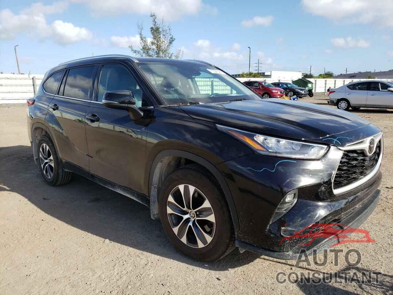 TOYOTA HIGHLANDER 2020 - 5TDGZRBH7LS510519