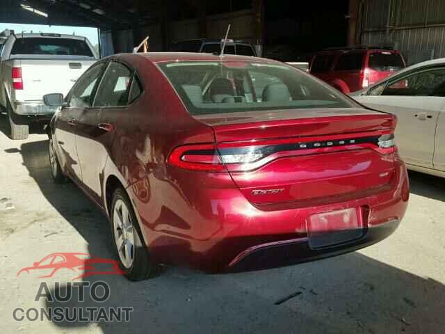 DODGE DART 2015 - 1C3CDFBB9FD330597