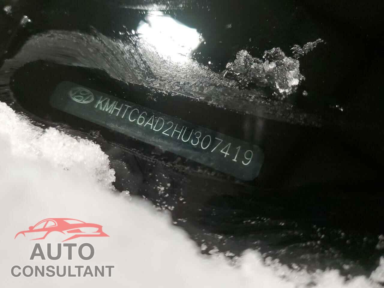 HYUNDAI VELOSTER 2017 - KMHTC6AD2HU307419