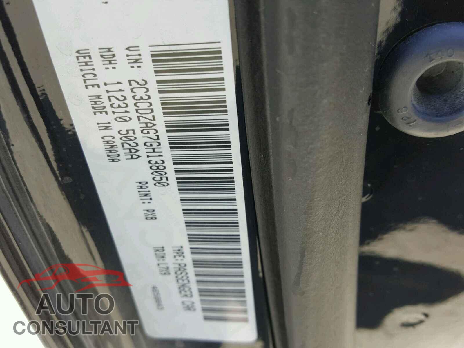 DODGE CHALLENGER 2016 - 2C3CDZAG7GH138050