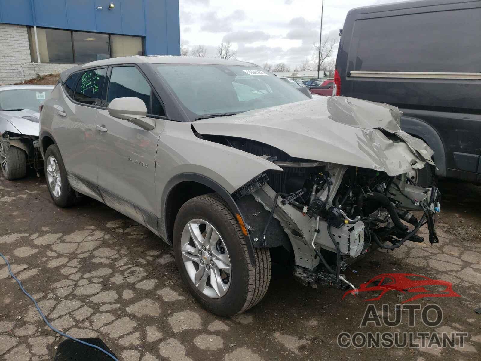 CHEVROLET BLAZER 2021 - 3GNKBCR46MS533549