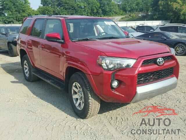 TOYOTA 4RUNNER 2016 - JTEBU5JR7G5365663