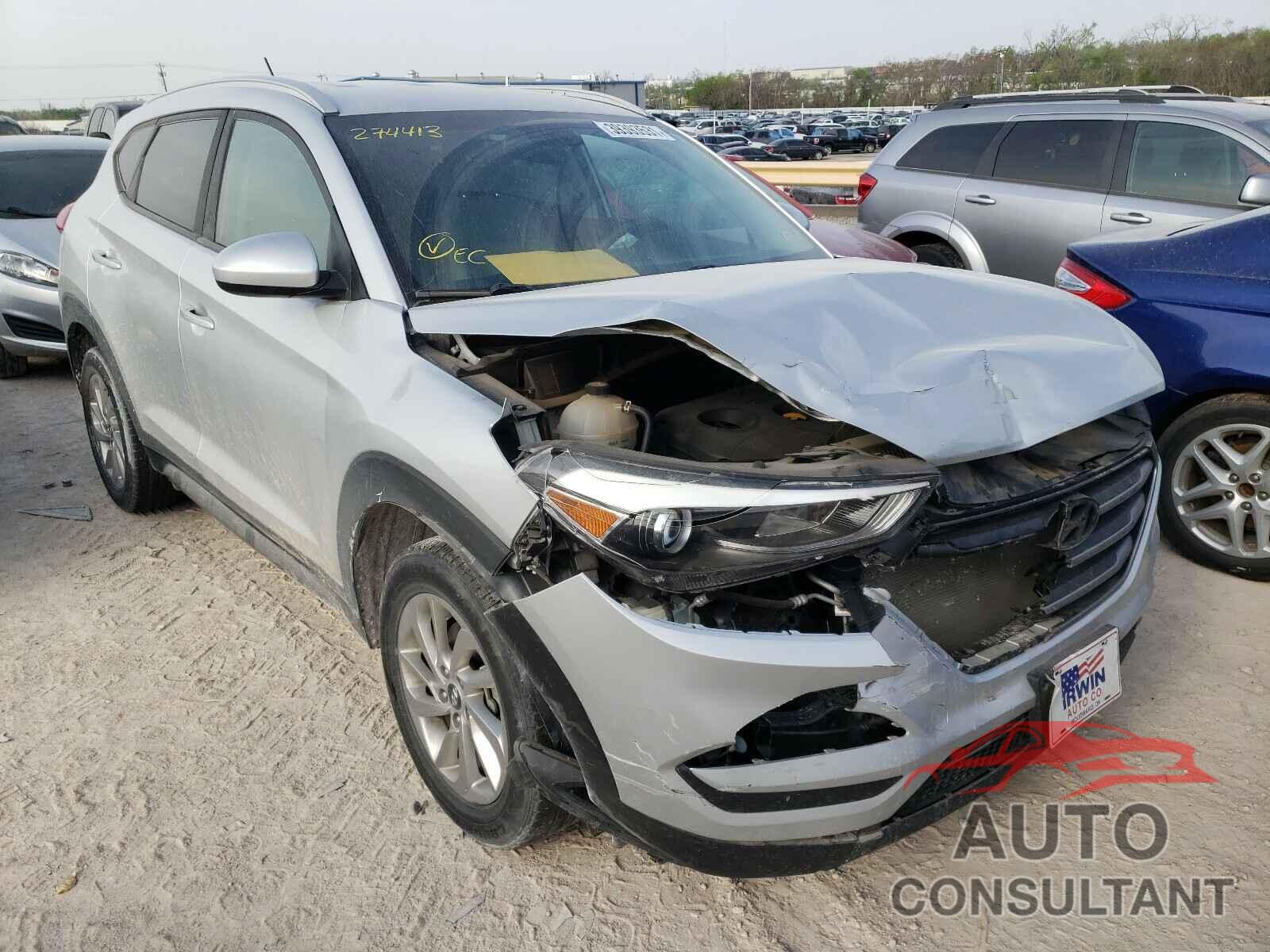 HYUNDAI TUCSON 2017 - KM8J33A42HU274413