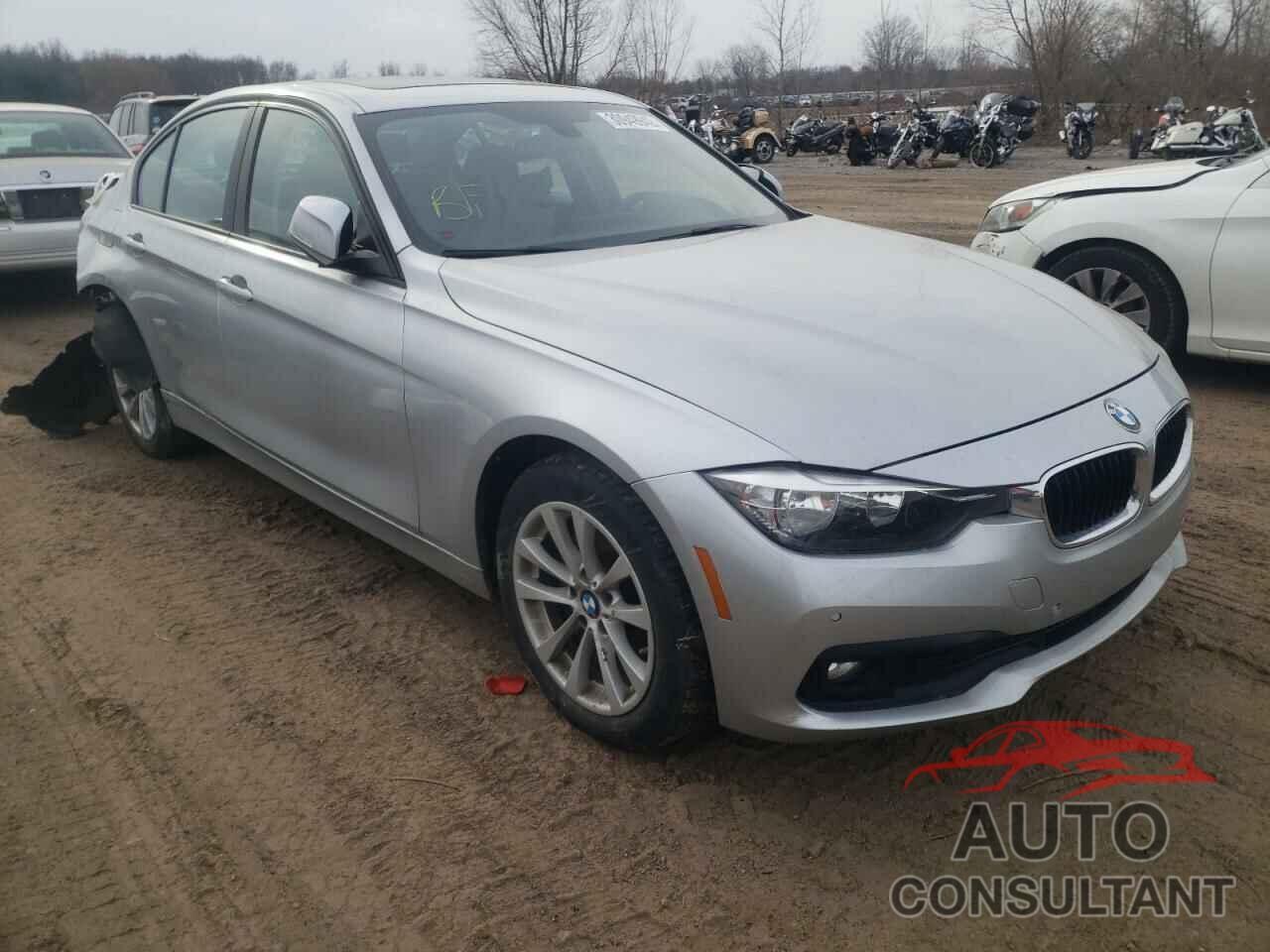 BMW 3 SERIES 2017 - WBA8E5G36HNU44402