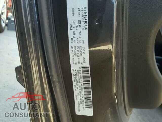 DODGE CARAVAN 2016 - 2C4RDGEG3GR376427