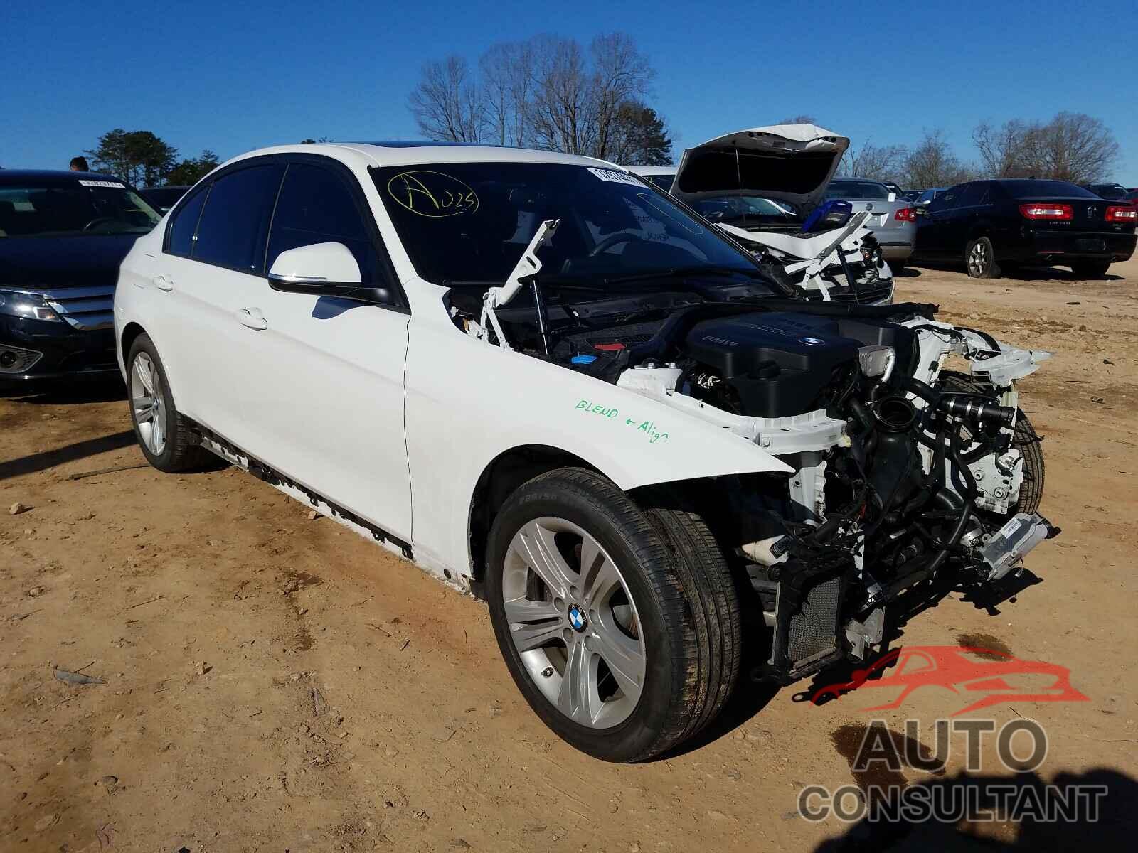 BMW 3 SERIES 2016 - WBA8E9G5XGNU29098