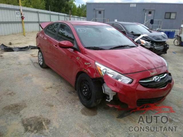 HYUNDAI ACCENT 2016 - KMHCT4AEXGU081190