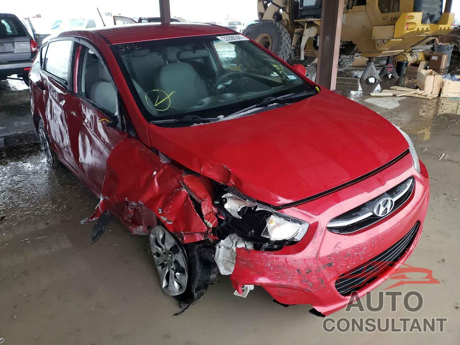HYUNDAI ACCENT 2017 - KMHCT5AE4HU307473