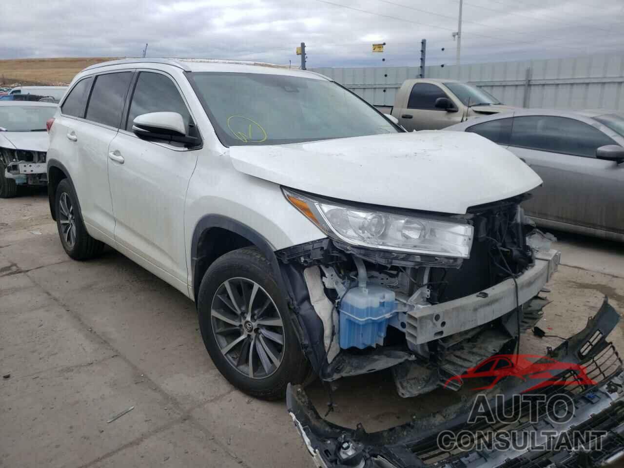TOYOTA HIGHLANDER 2017 - 5TDJZRFH2HS368572