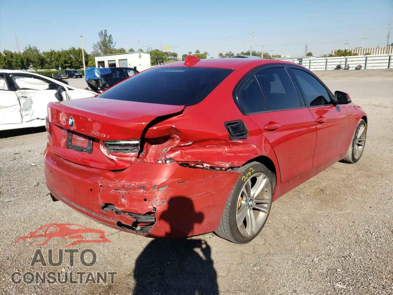 BMW 3 SERIES 2016 - WBA8E9G55GNU27727