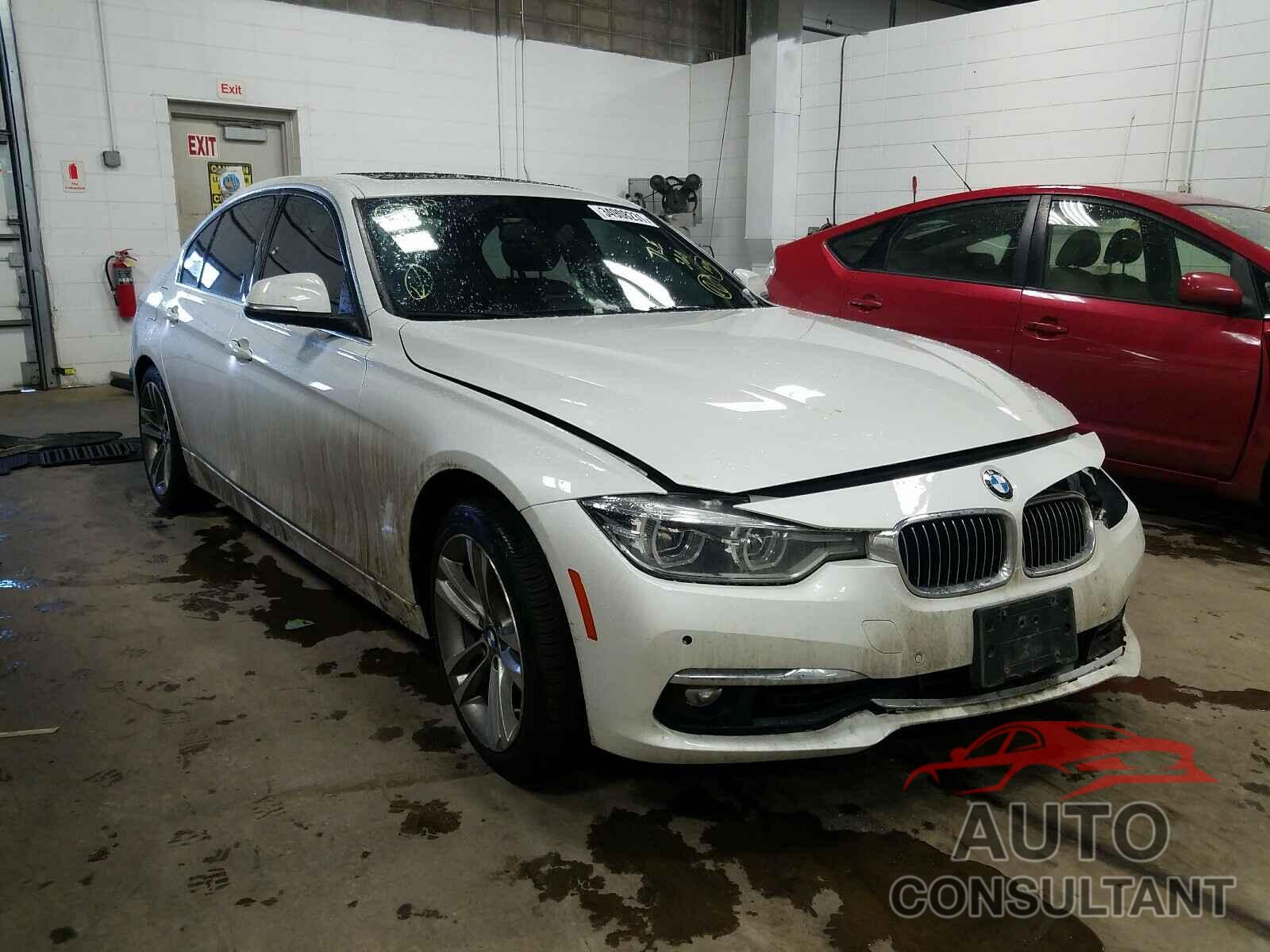 BMW 3 SERIES 2017 - WBA8D9G59HNU60797