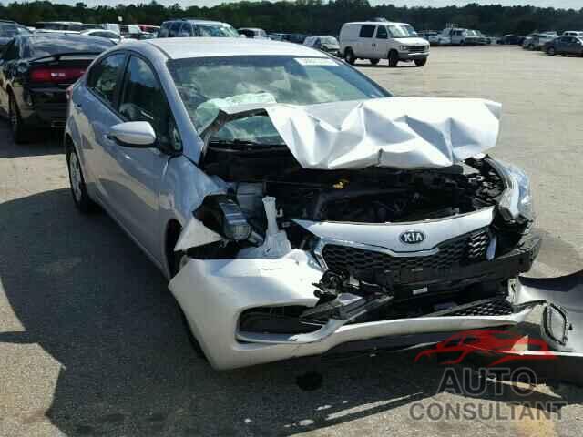 KIA FORTE 2015 - KNAFK4A64F5433599