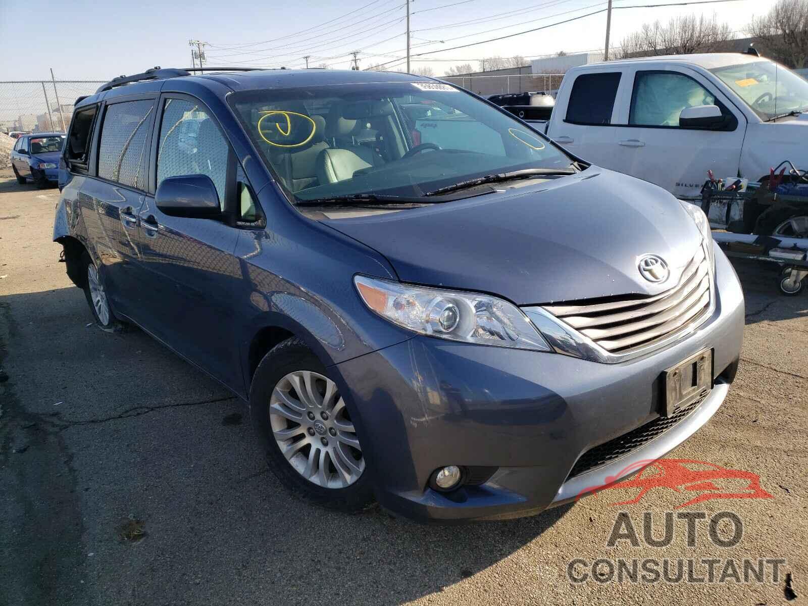 TOYOTA SIENNA 2017 - 5TDYZ3DC0HS774935