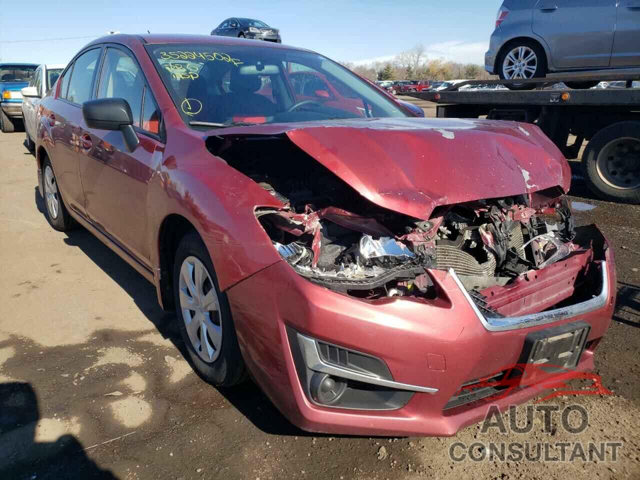 SUBARU IMPREZA 2016 - JF1GJAA60GH015992