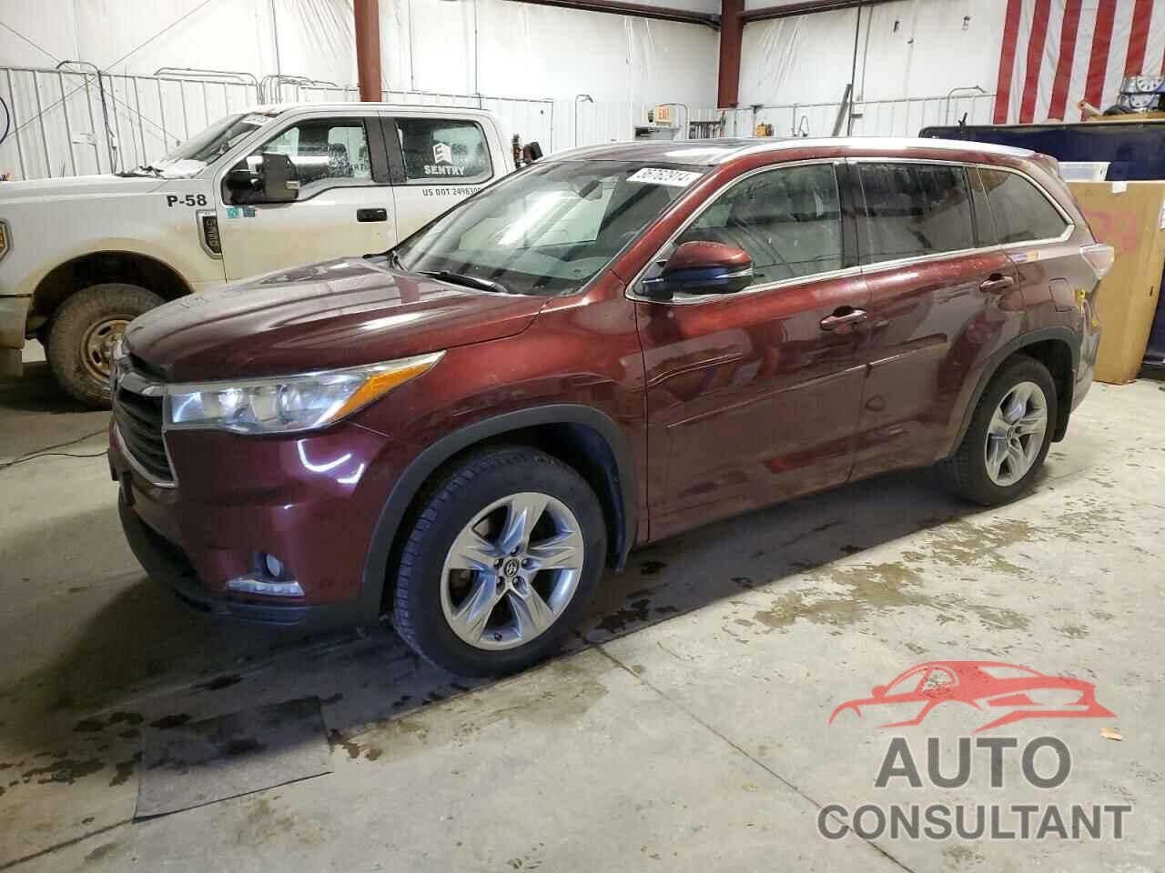 TOYOTA HIGHLANDER 2016 - 5TDDKRFH0GS308192