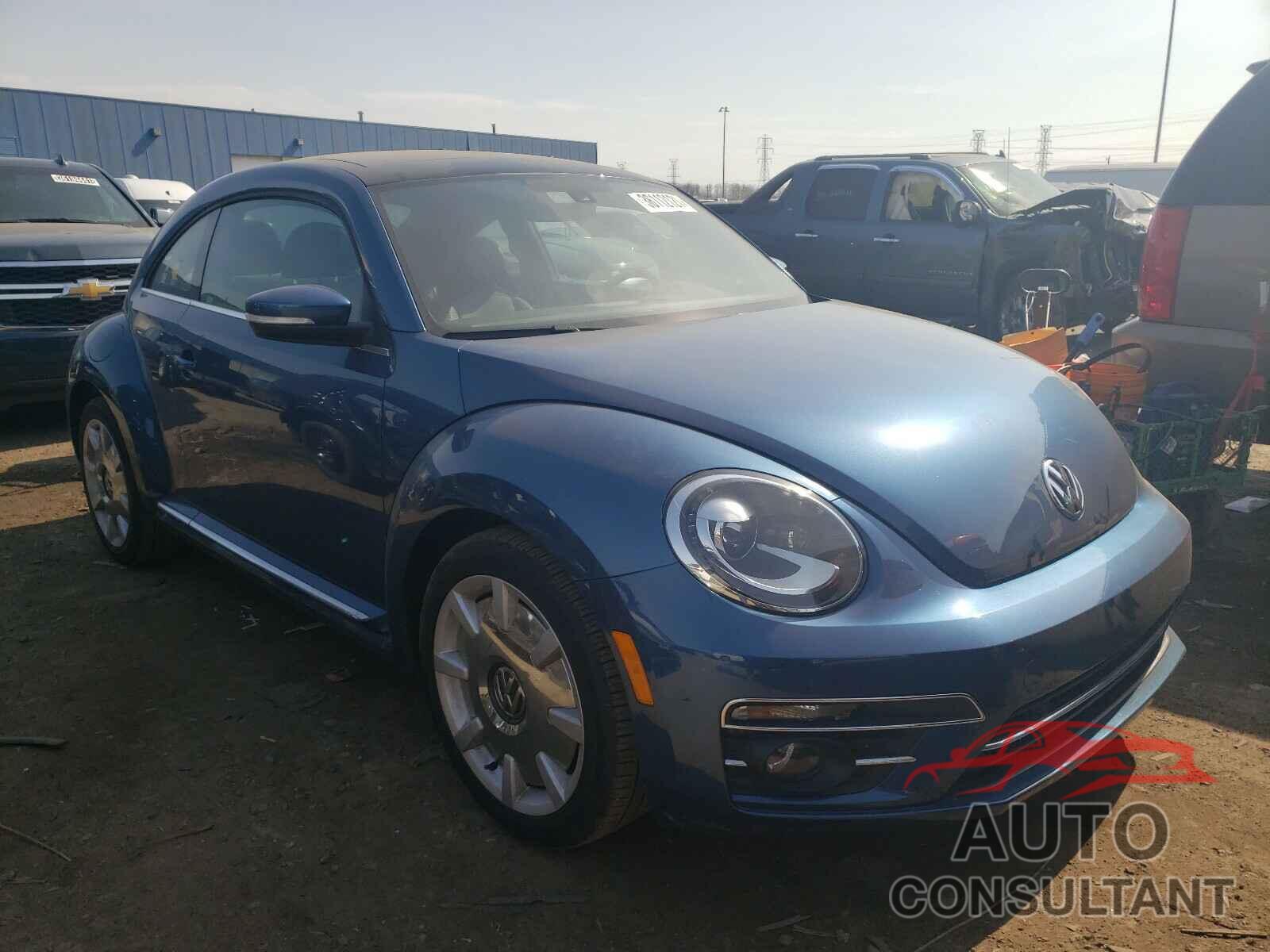 VOLKSWAGEN BEETLE 2019 - 3VWJD7AT9KM718136