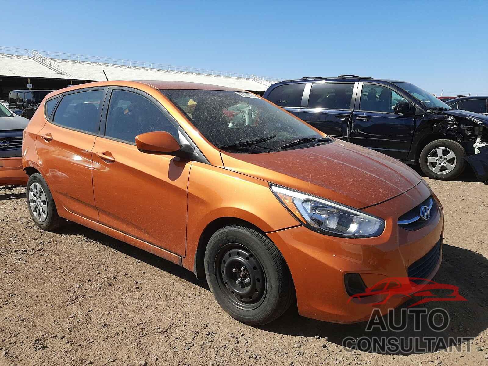 HYUNDAI ACCENT 2017 - KMHCT5AE9HU328089