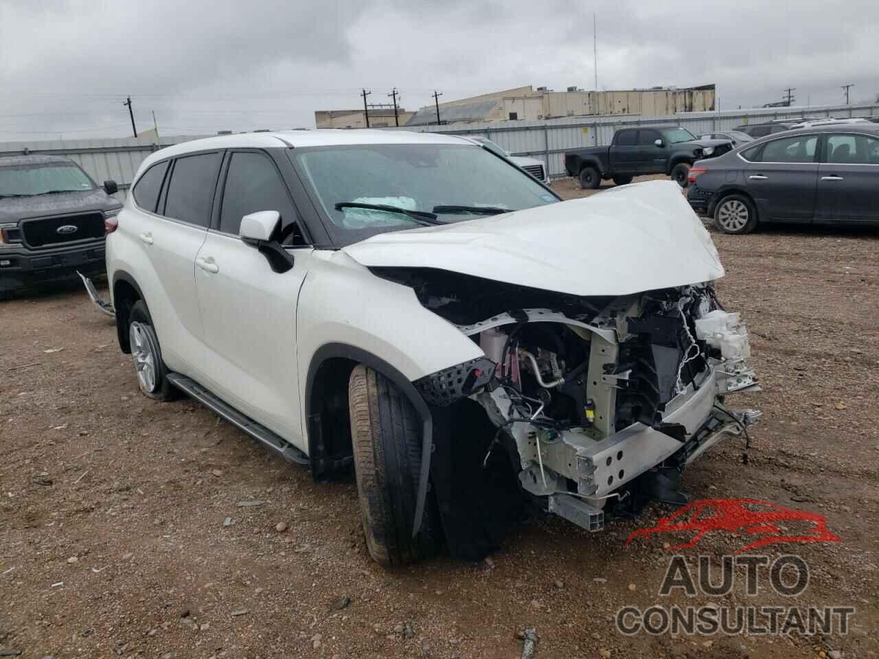 TOYOTA HIGHLANDER 2020 - 5TDCZRAH5LS512334