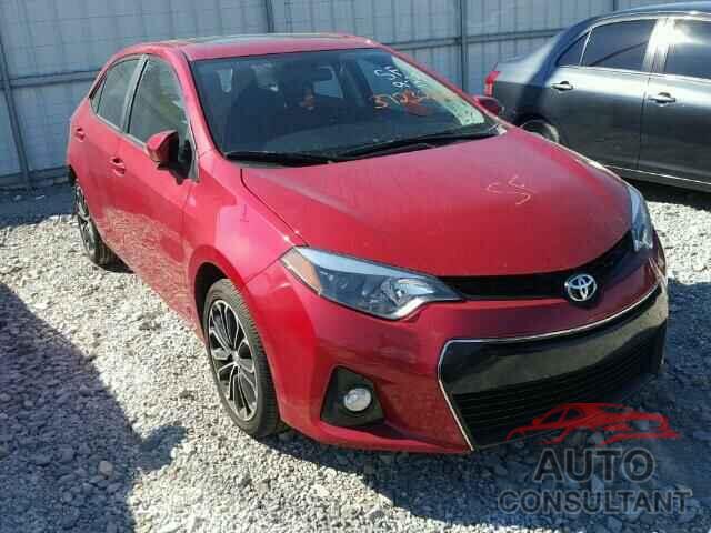 TOYOTA COROLLA 2016 - 2T1BURHE9GC549150