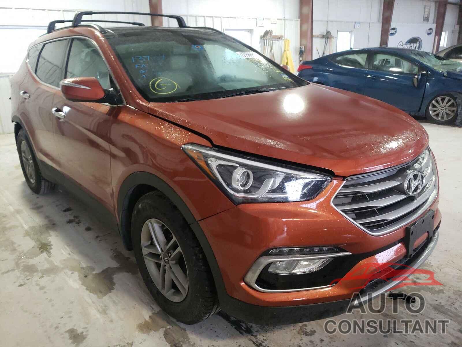 HYUNDAI SANTA FE 2018 - 5XYZU3LB6JG500931