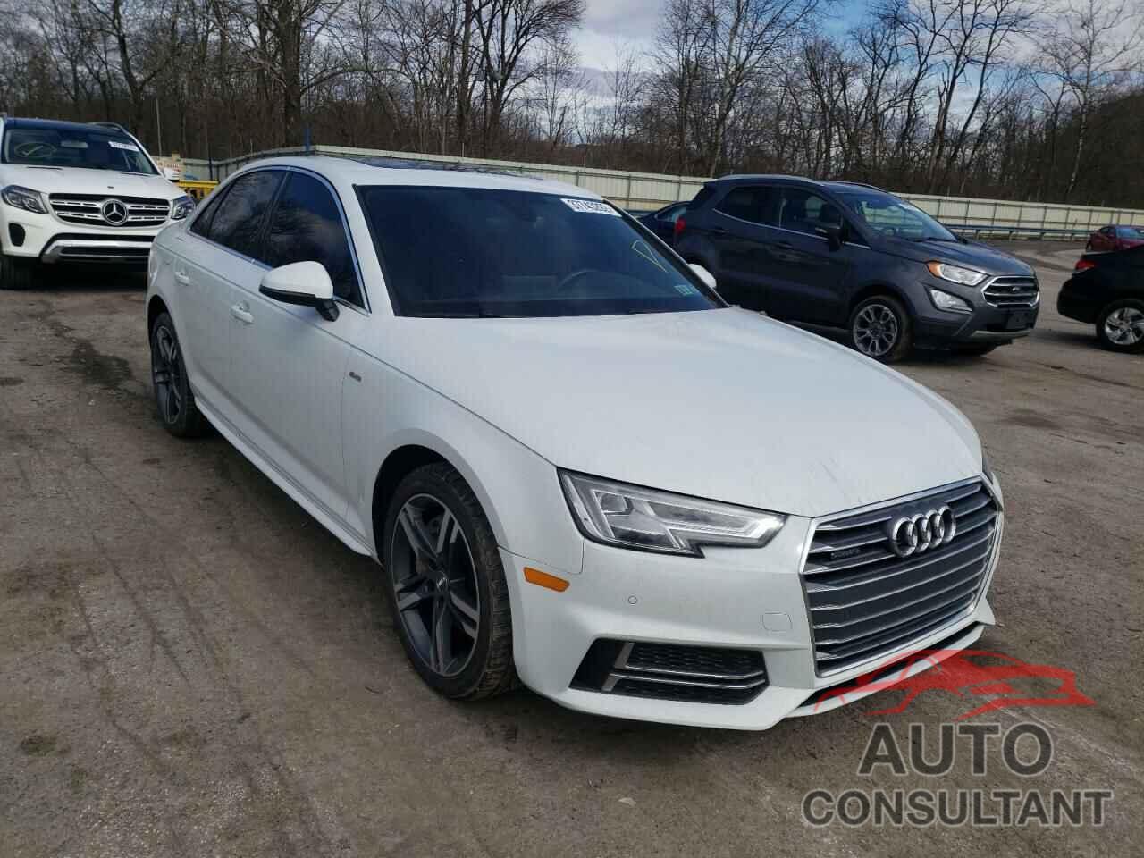 AUDI A4 2018 - WAUENAF47JA058624