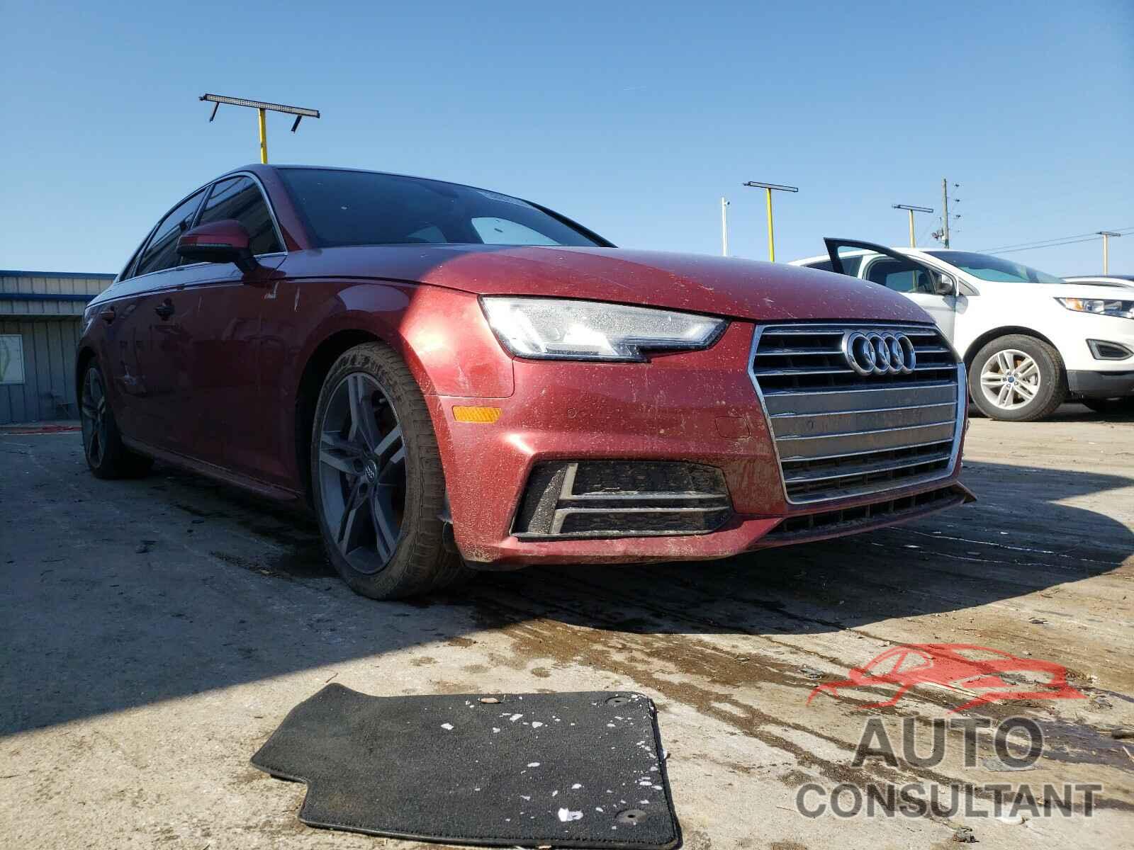 AUDI A4 2018 - WAUENAF48JN016214