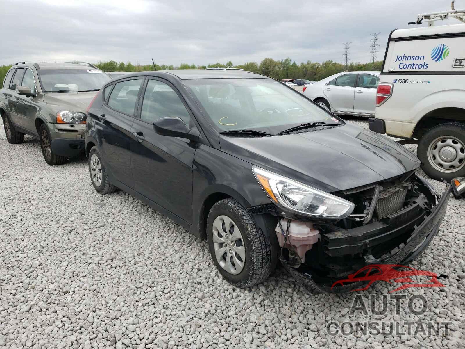 HYUNDAI ACCENT 2017 - KMHCT5AE0HU355083