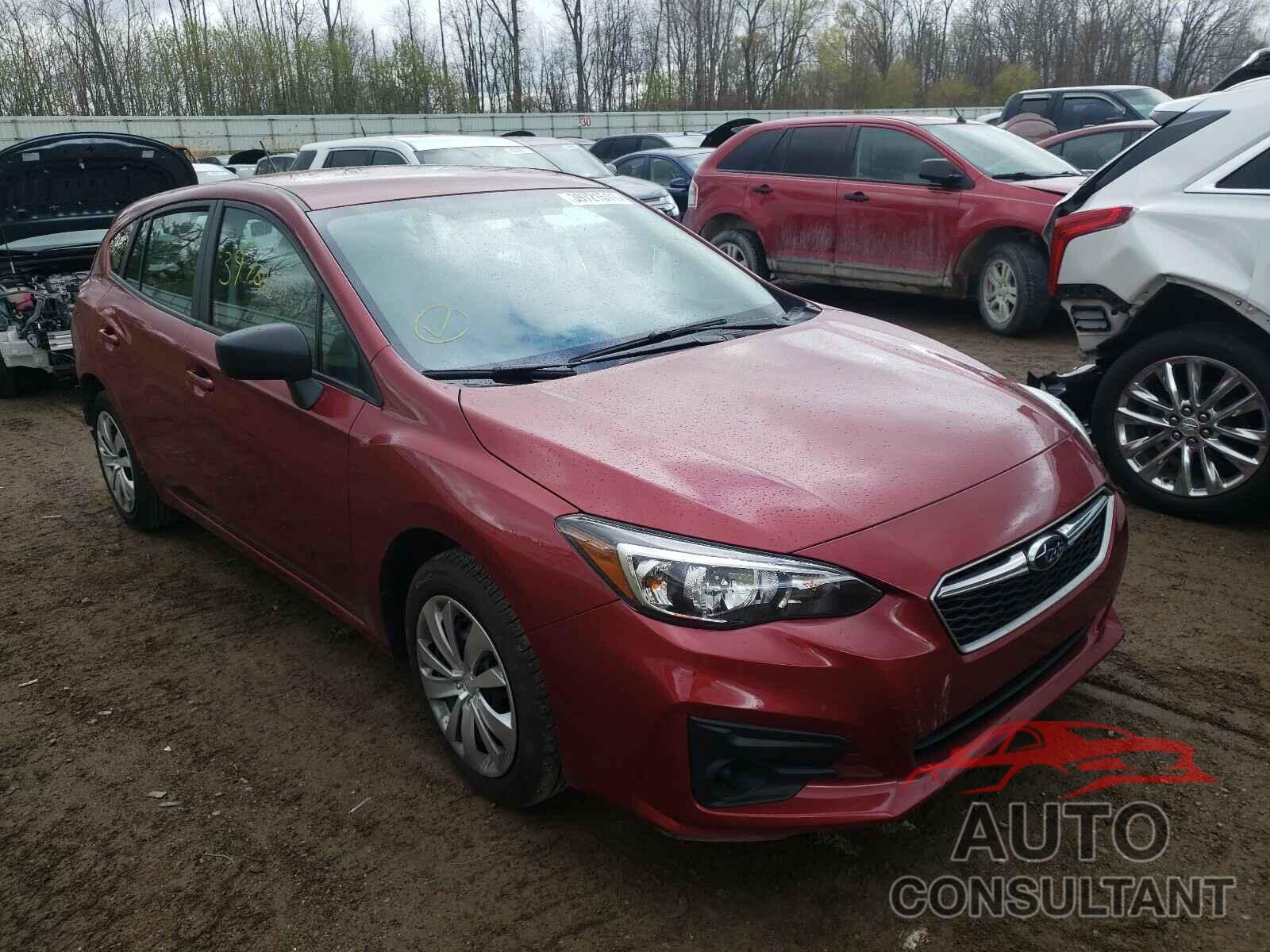 SUBARU IMPREZA 2018 - 4S3GTAA62J3712430