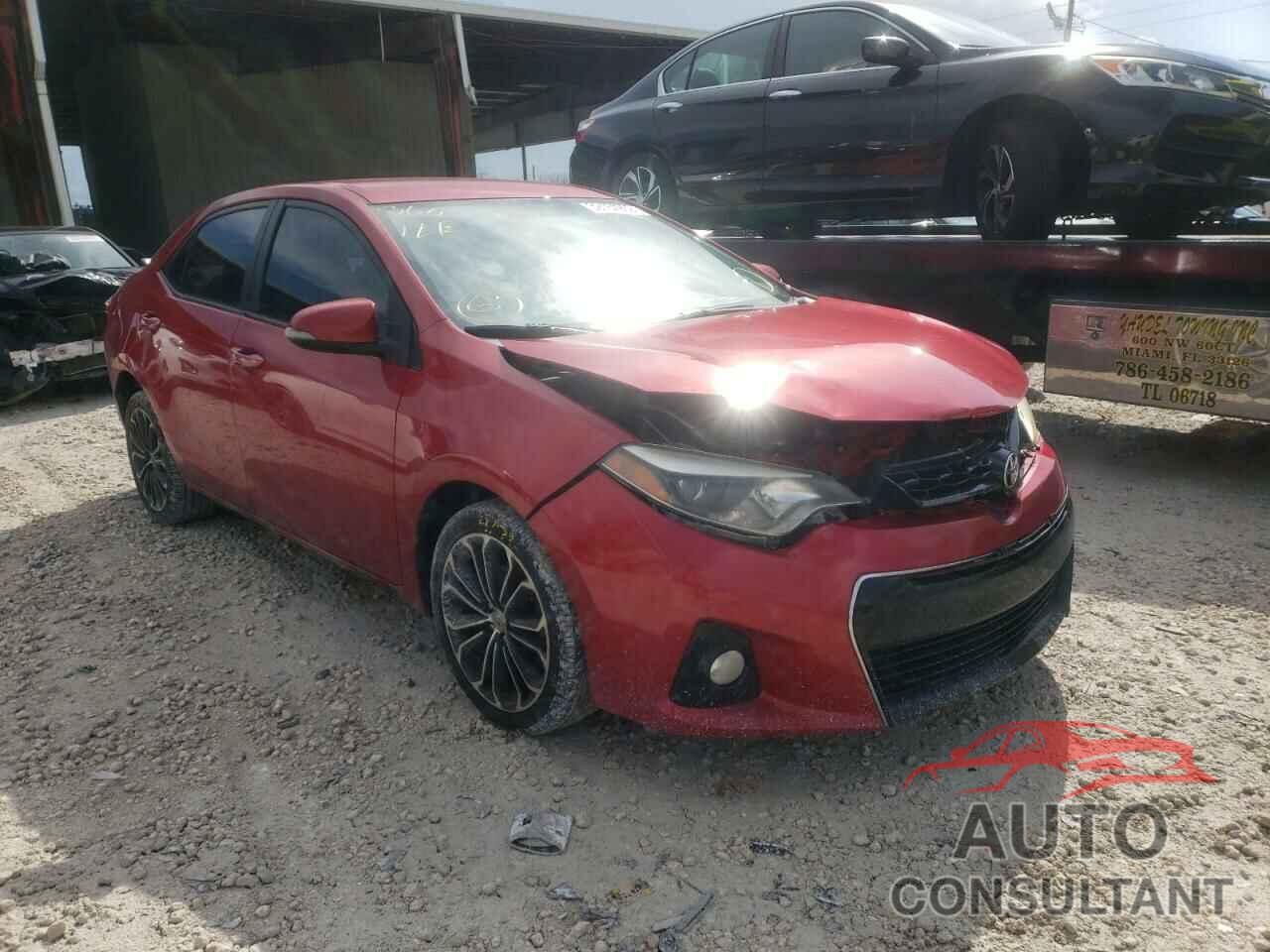 TOYOTA COROLLA 2016 - 2T1BURHE4GC602756