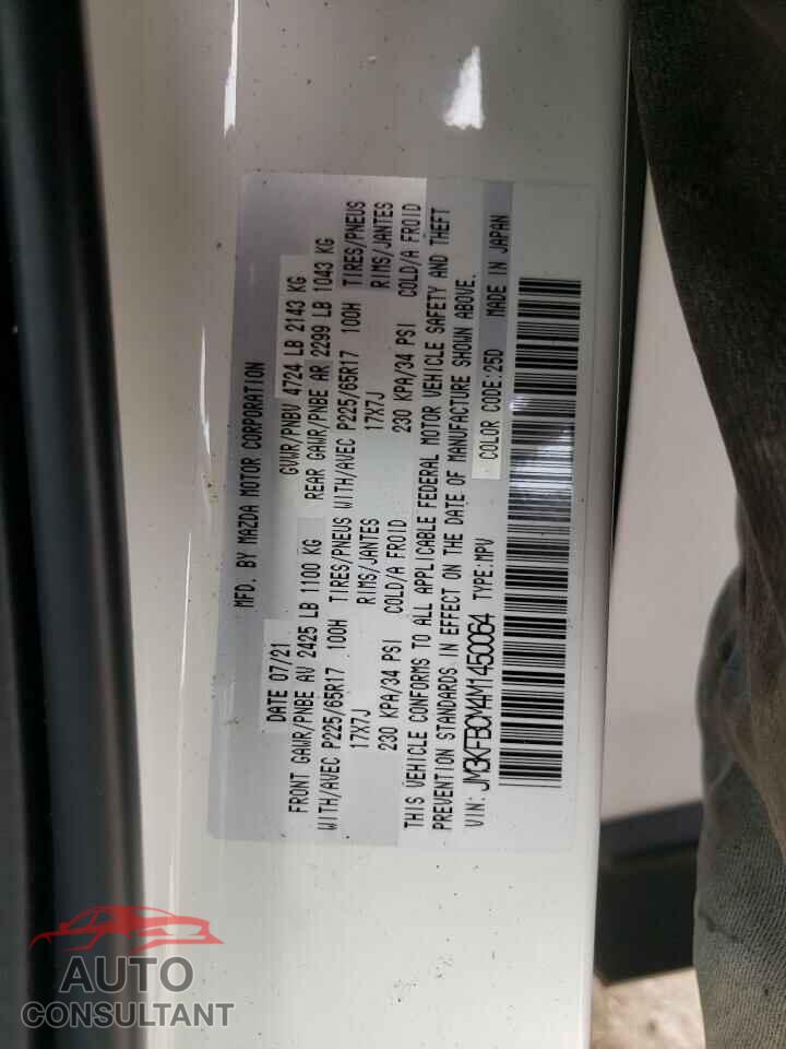 MAZDA CX-5 2021 - JM3KFBCM4M1450064