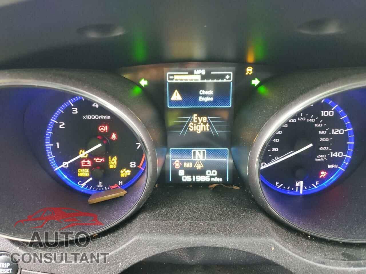 SUBARU OUTBACK 2017 - 4S4BSANC1H3286331