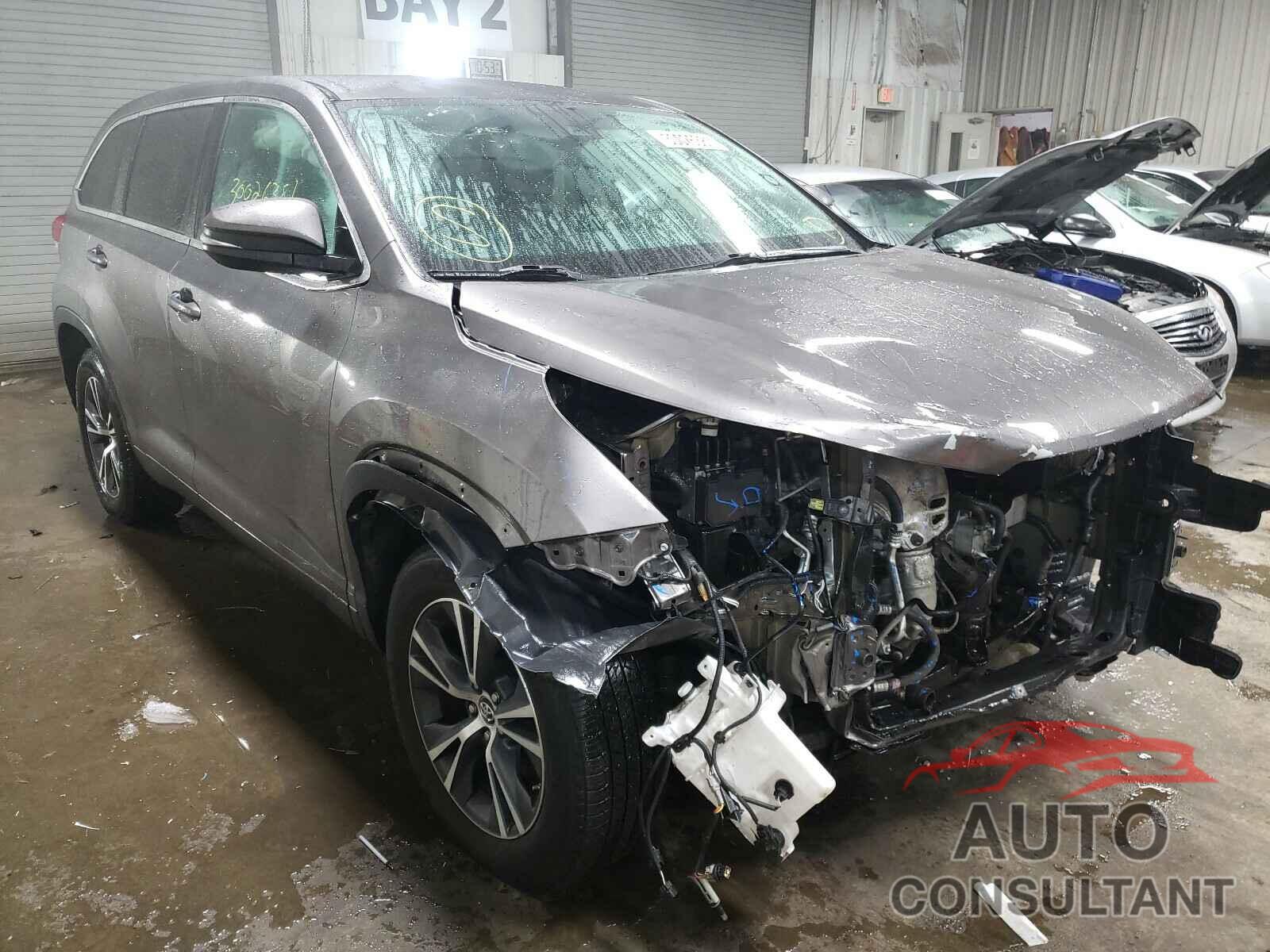 TOYOTA HIGHLANDER 2017 - 5TDZARFHXHS024529