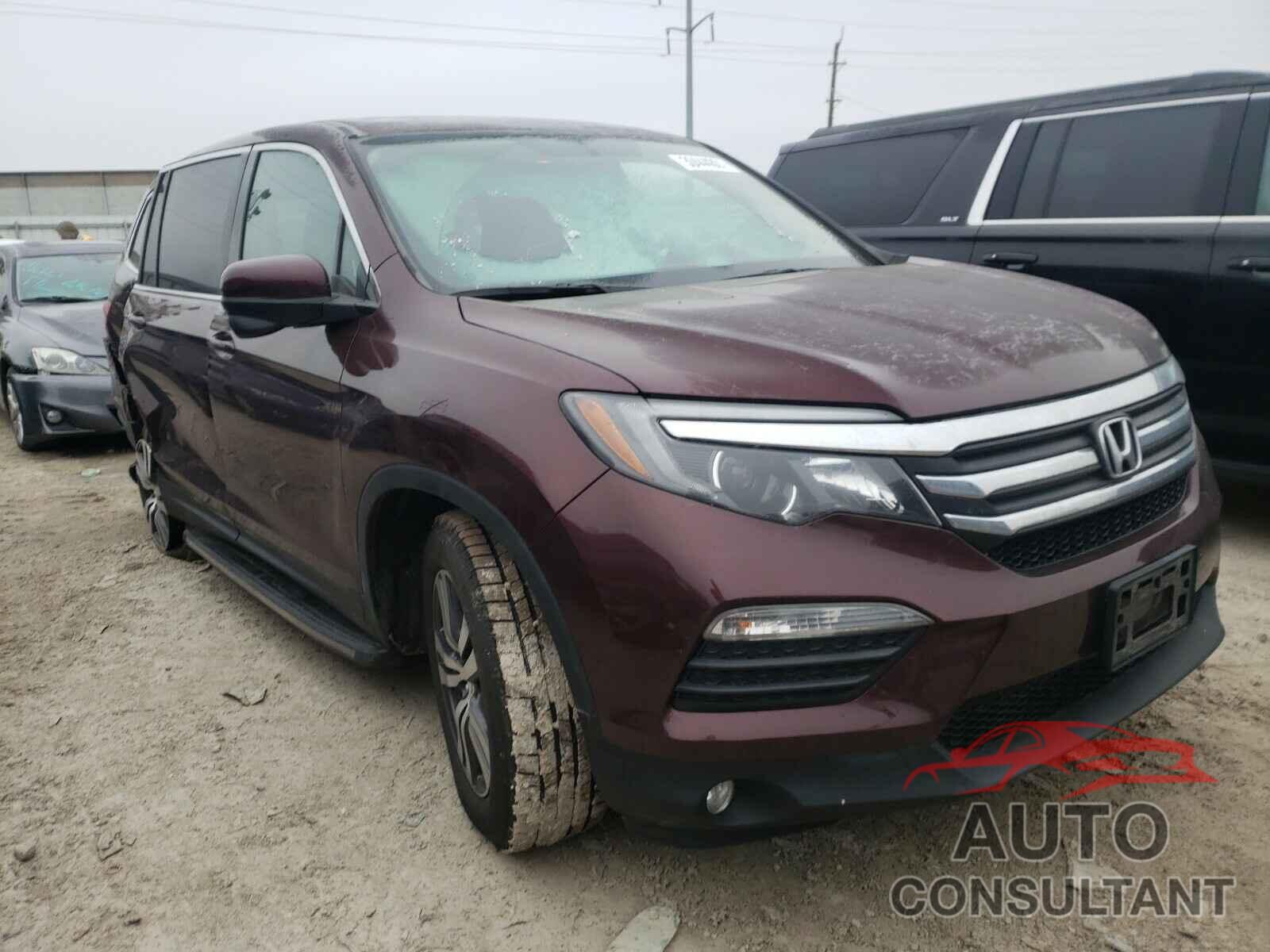 HONDA PILOT 2016 - 5FNYF6H59GB072427