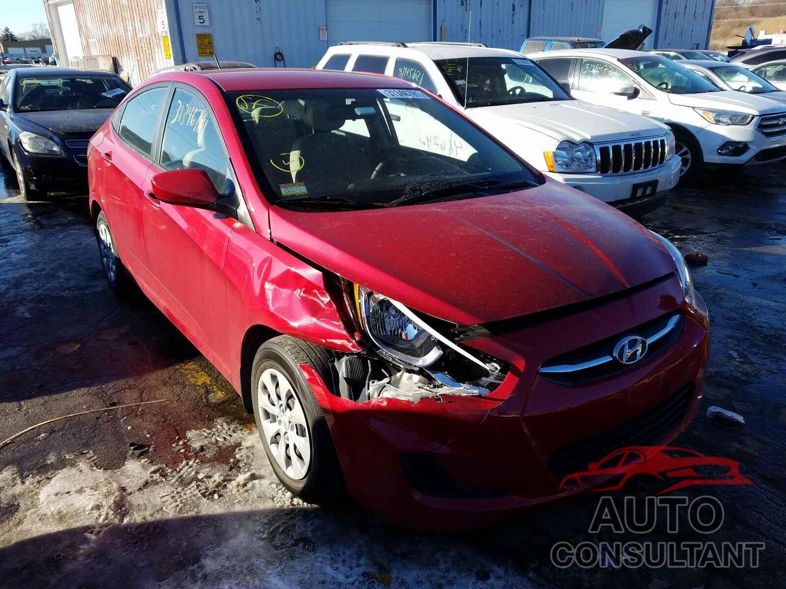 HYUNDAI ACCENT 2016 - KMHCT4AE9GU145851