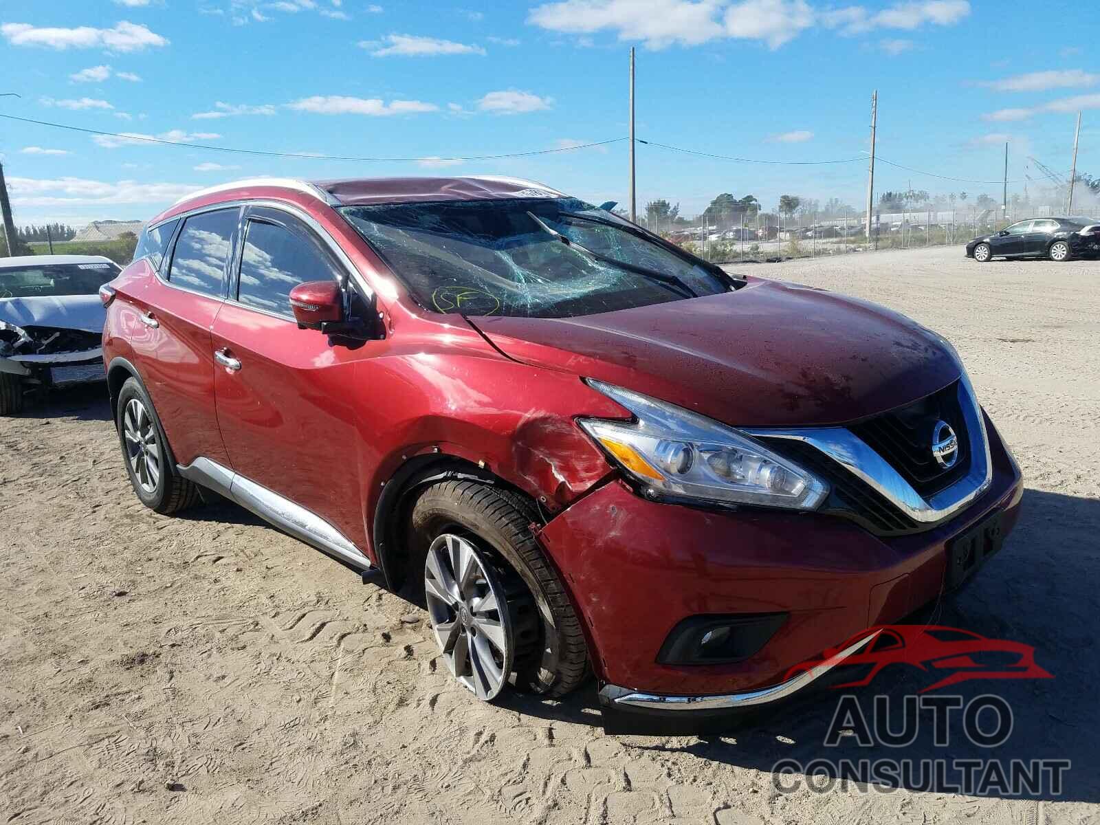 NISSAN MURANO 2017 - 5N1AZ2MGXHN107080