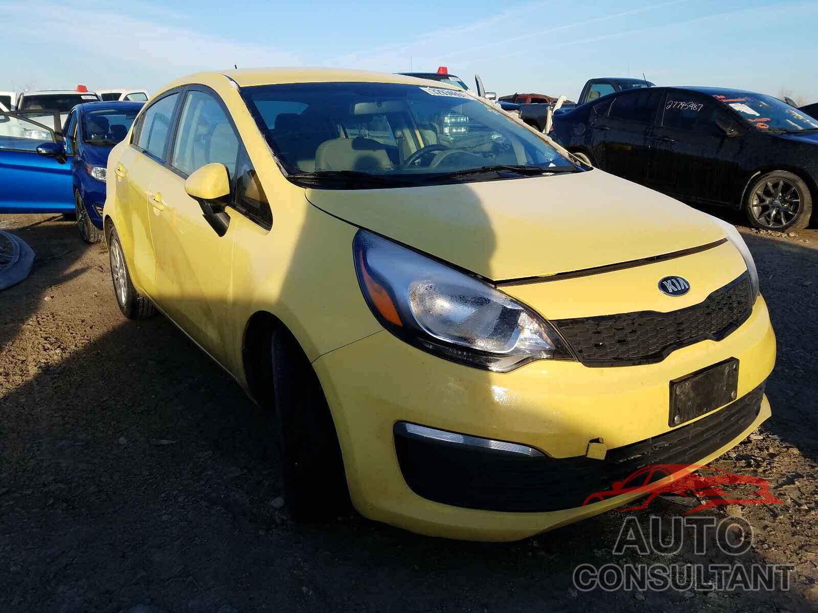 KIA RIO 2016 - KNADM4A35G6596846