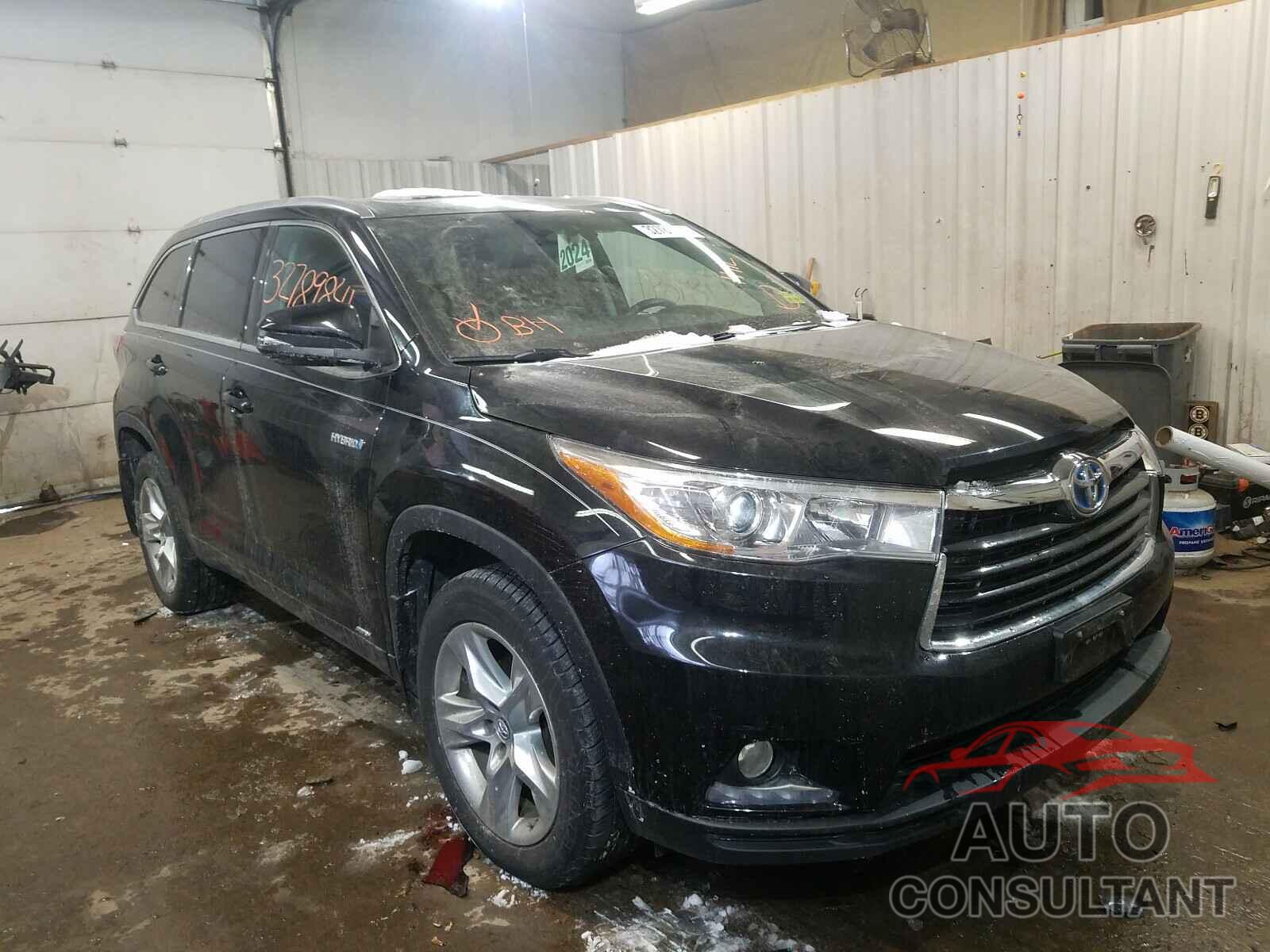 TOYOTA HIGHLANDER 2016 - 5TDDCRFH7GS019047
