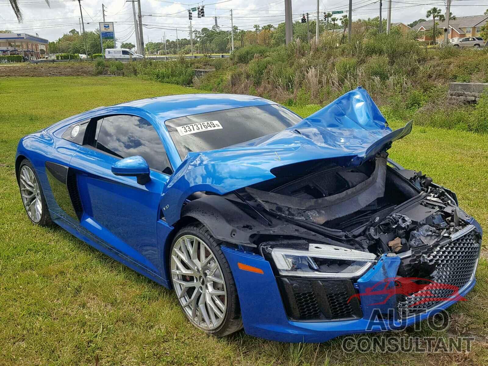 AUDI R8 2018 - WUAEAAFX3J7900352