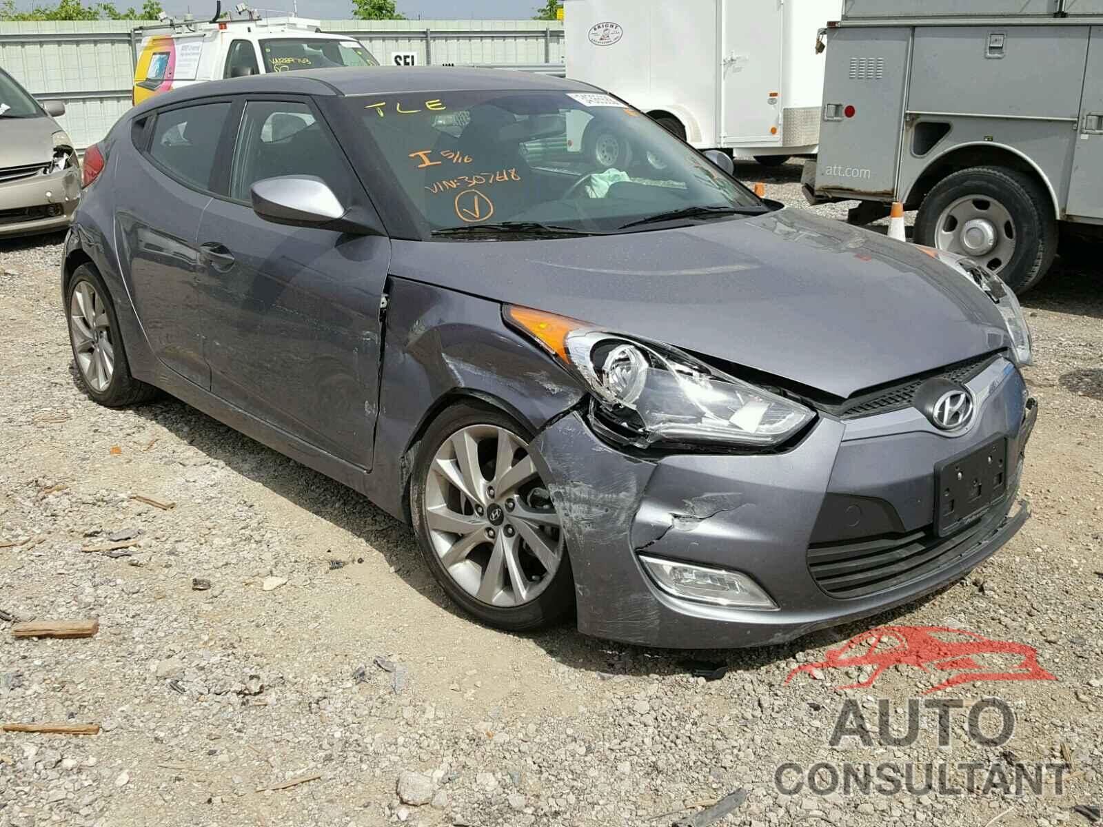 HYUNDAI VELOSTER 2017 - KMHTC6AD8HU307618