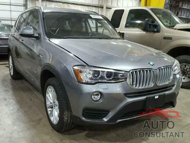 BMW X3 2016 - 5UXWX9C58G0D93212