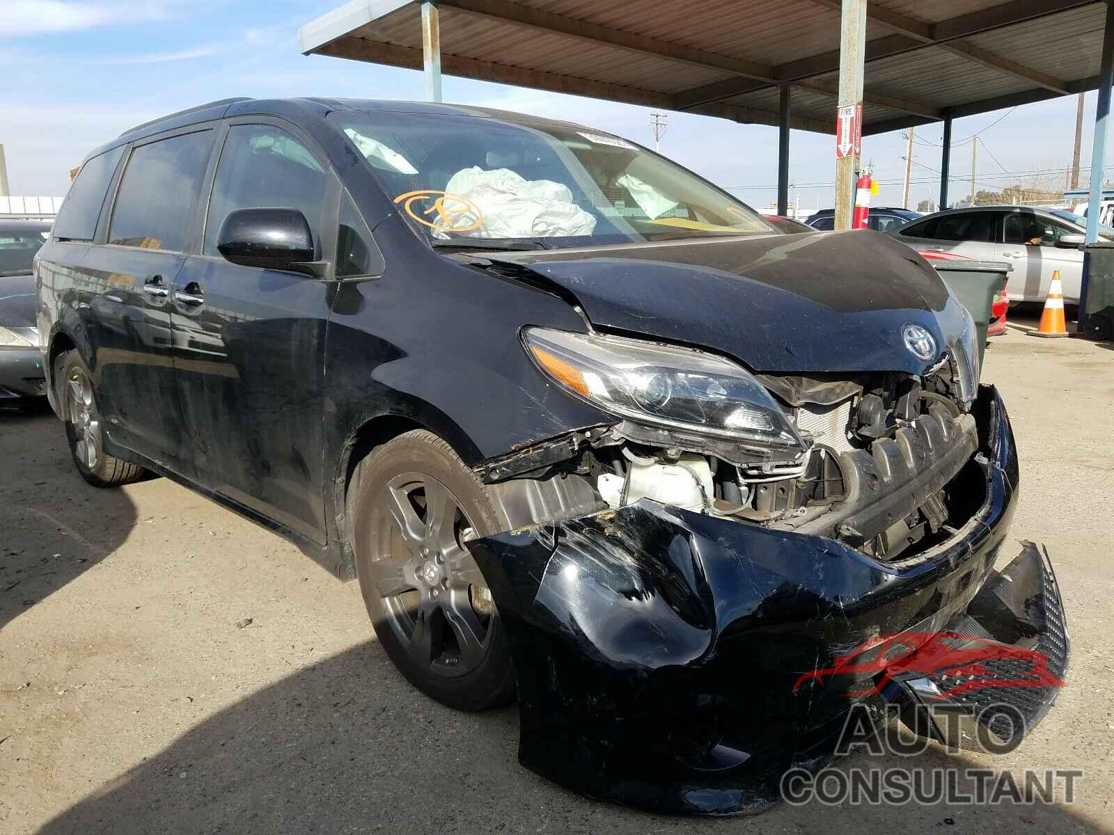 TOYOTA SIENNA 2017 - 5TDXZ3DC8HS778629