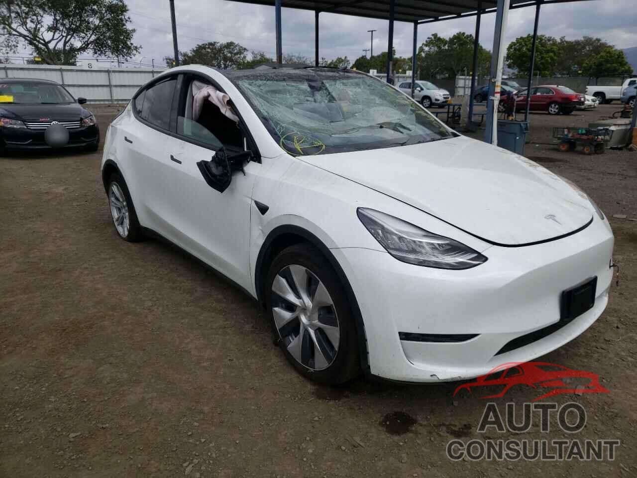 TESLA MODEL Y 2021 - 5YJYGDEEXMF161568
