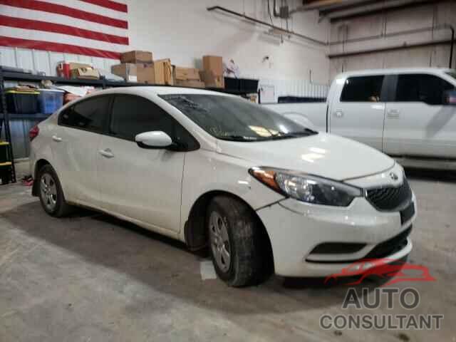 KIA FORTE 2016 - KNAFK4A62G5614959