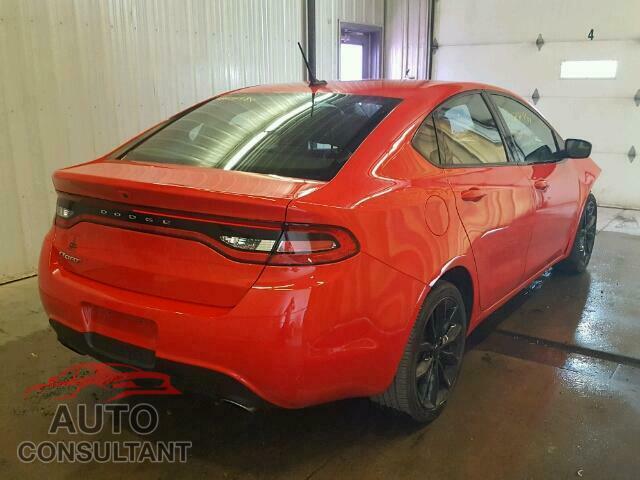 DODGE DART 2016 - 1C3CDFBB9GD701551