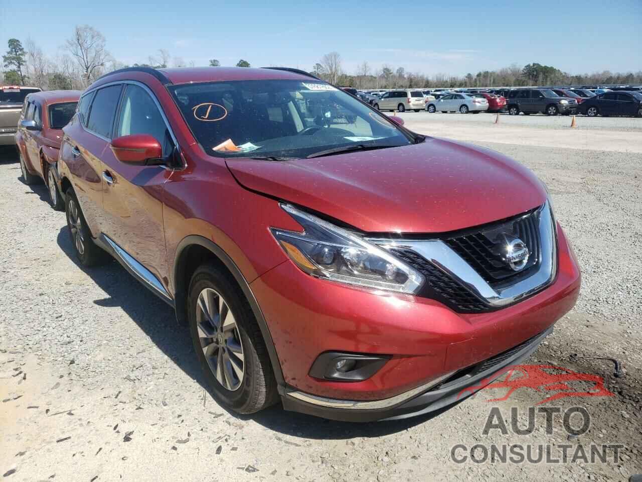 NISSAN MURANO 2018 - 5N1AZ2MH8JN174548